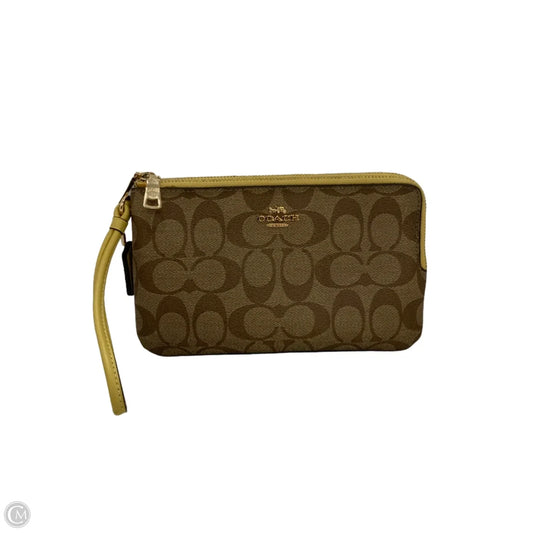 Wristlet Designer By Coach, Size: Small