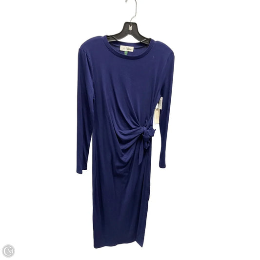 Dress Casual Maxi By Anthropologie In Blue, Size: S