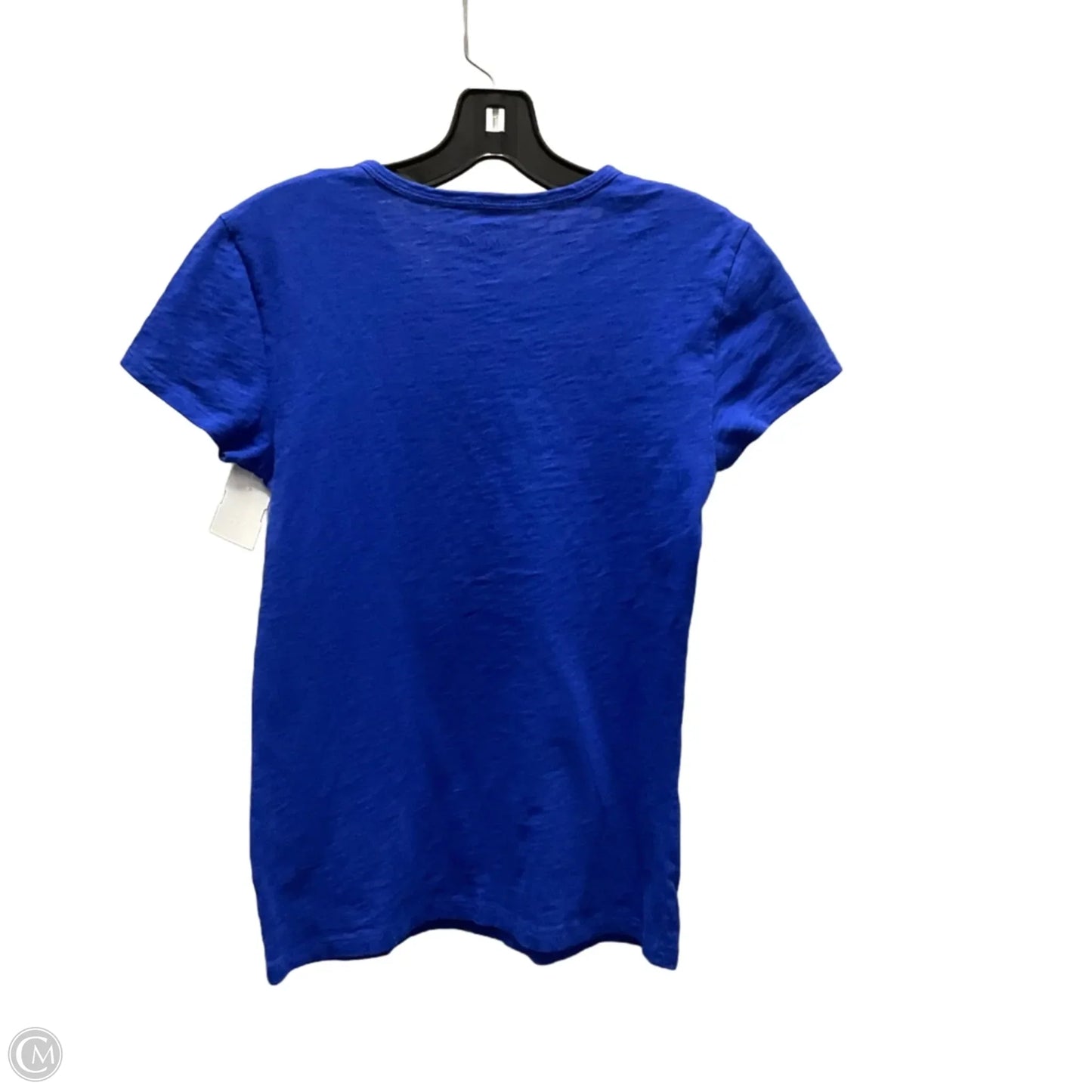 Top Short Sleeve Basic By J. Crew In Blue, Size: Xs