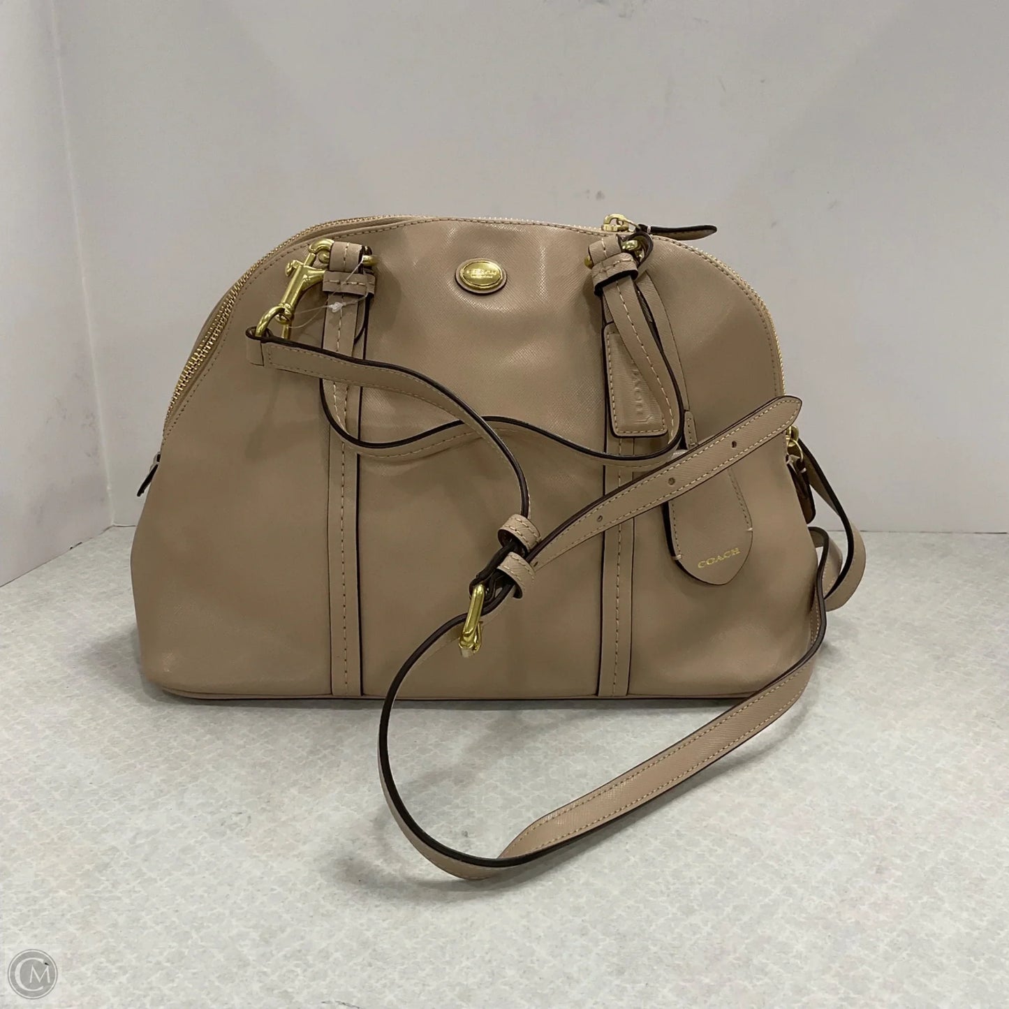 Handbag Designer By Coach, Size: Medium