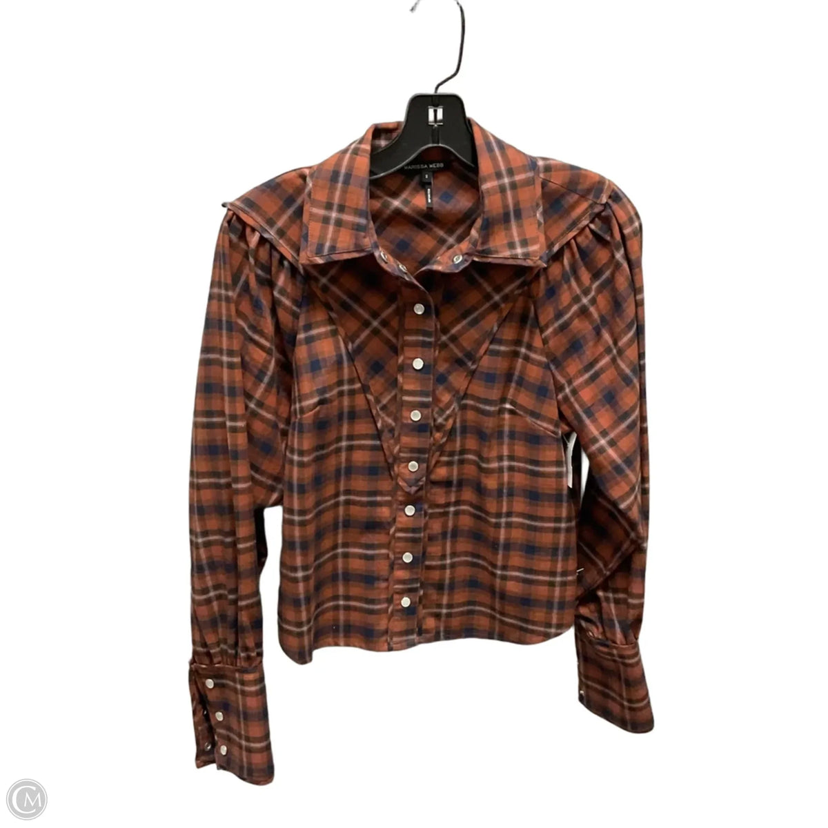 Top Long Sleeve By MARISSA WEBB In Brown, Size: S