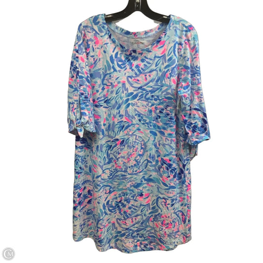 Dress Casual Short By Lilly Pulitzer In Blue, Size: L