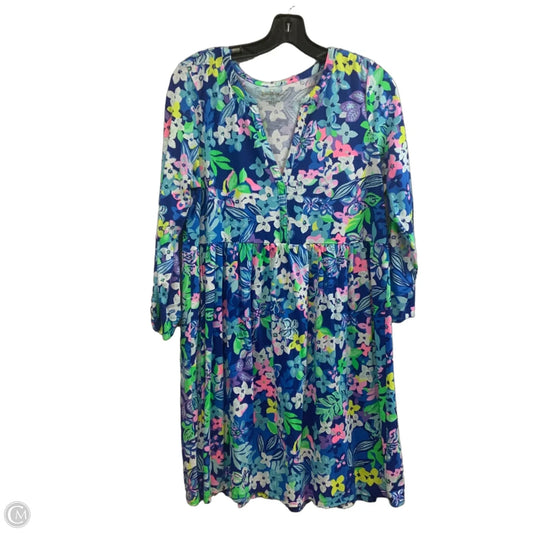 Dress Casual Short By Lilly Pulitzer In Blue, Size: M