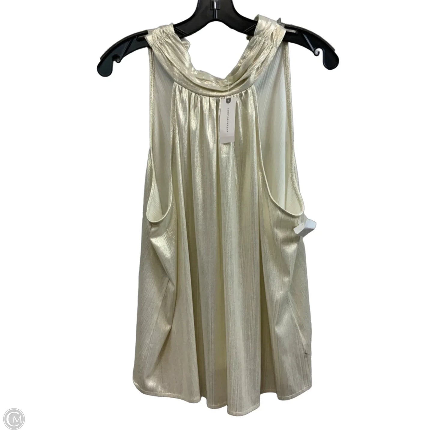 Blouse Sleeveless By Sunday In Brooklyn In Gold, Size: Xl