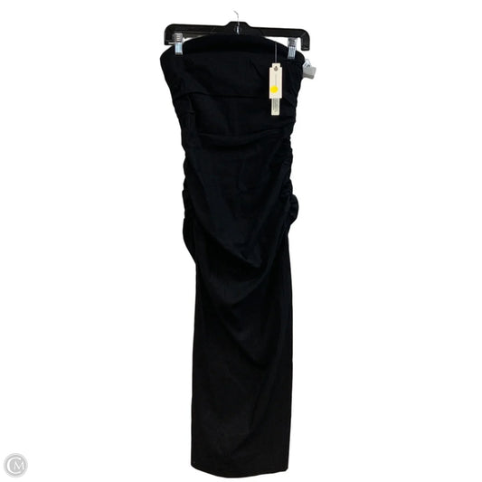 Dress Party Midi By Anthropologie In Black, Size: Xs