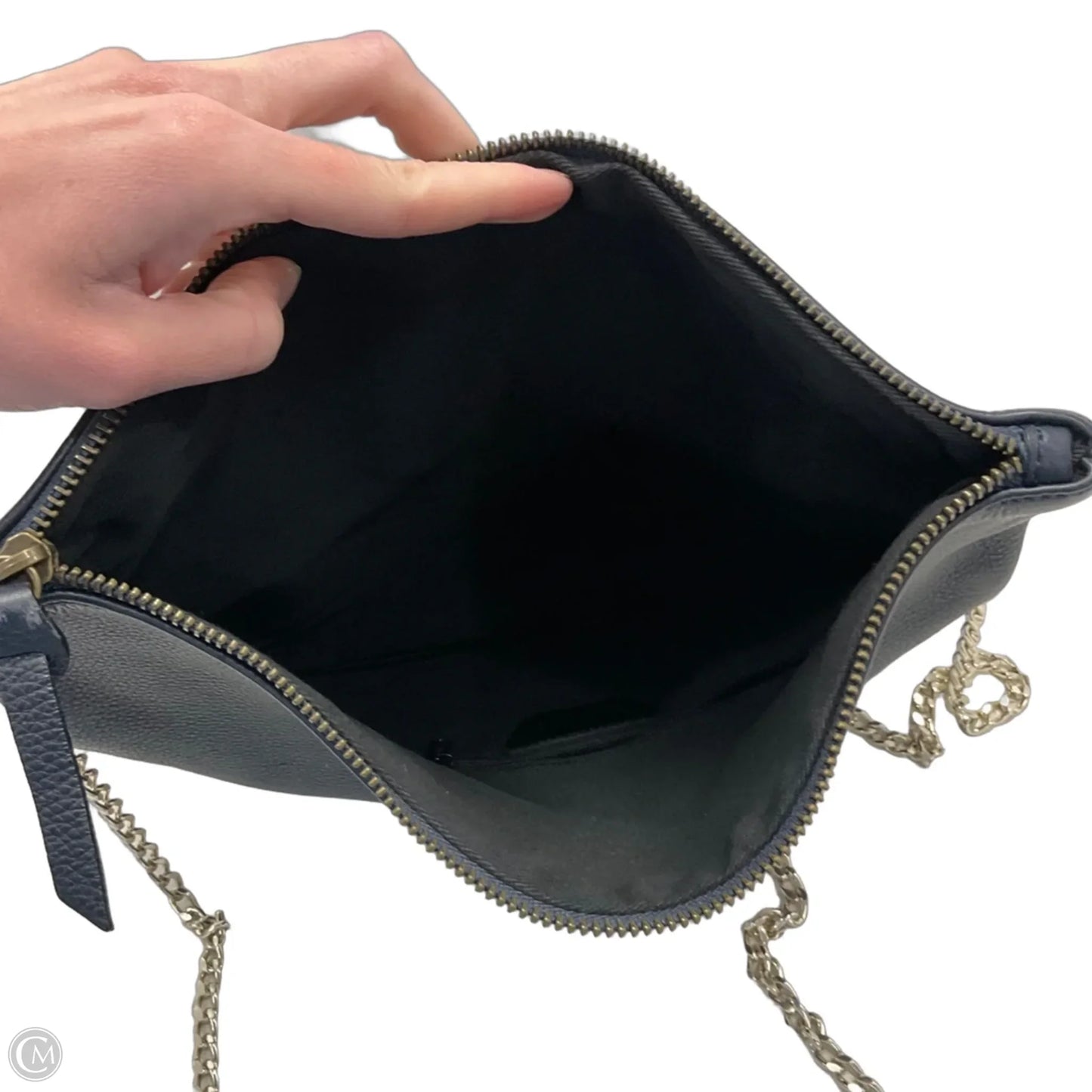 Crossbody Leather By Vangi Firenze, Size: Medium