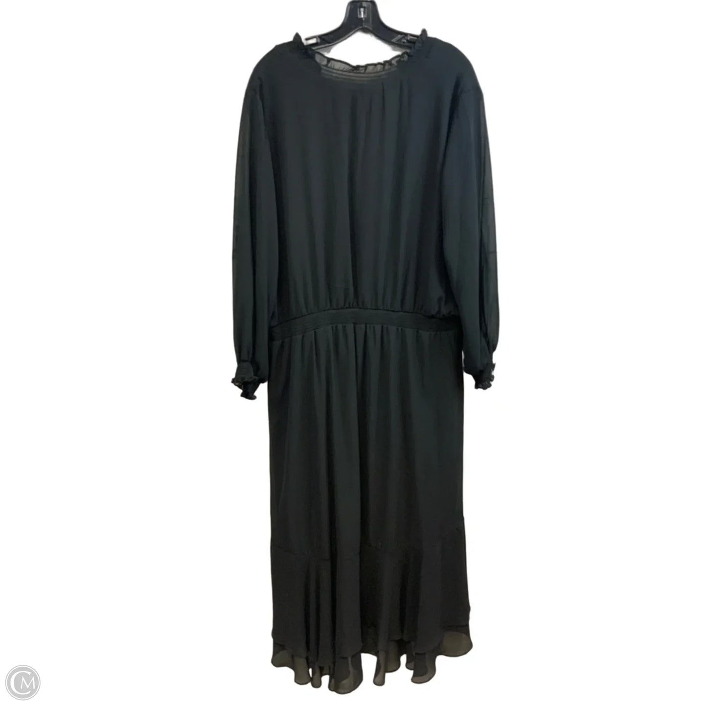 Dress Party Long By 1.state In Black, Size: 2x