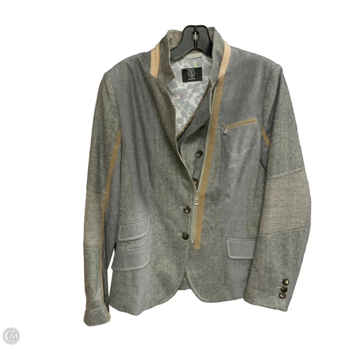 Jacket Other By BOGNER In Grey, Size: M
