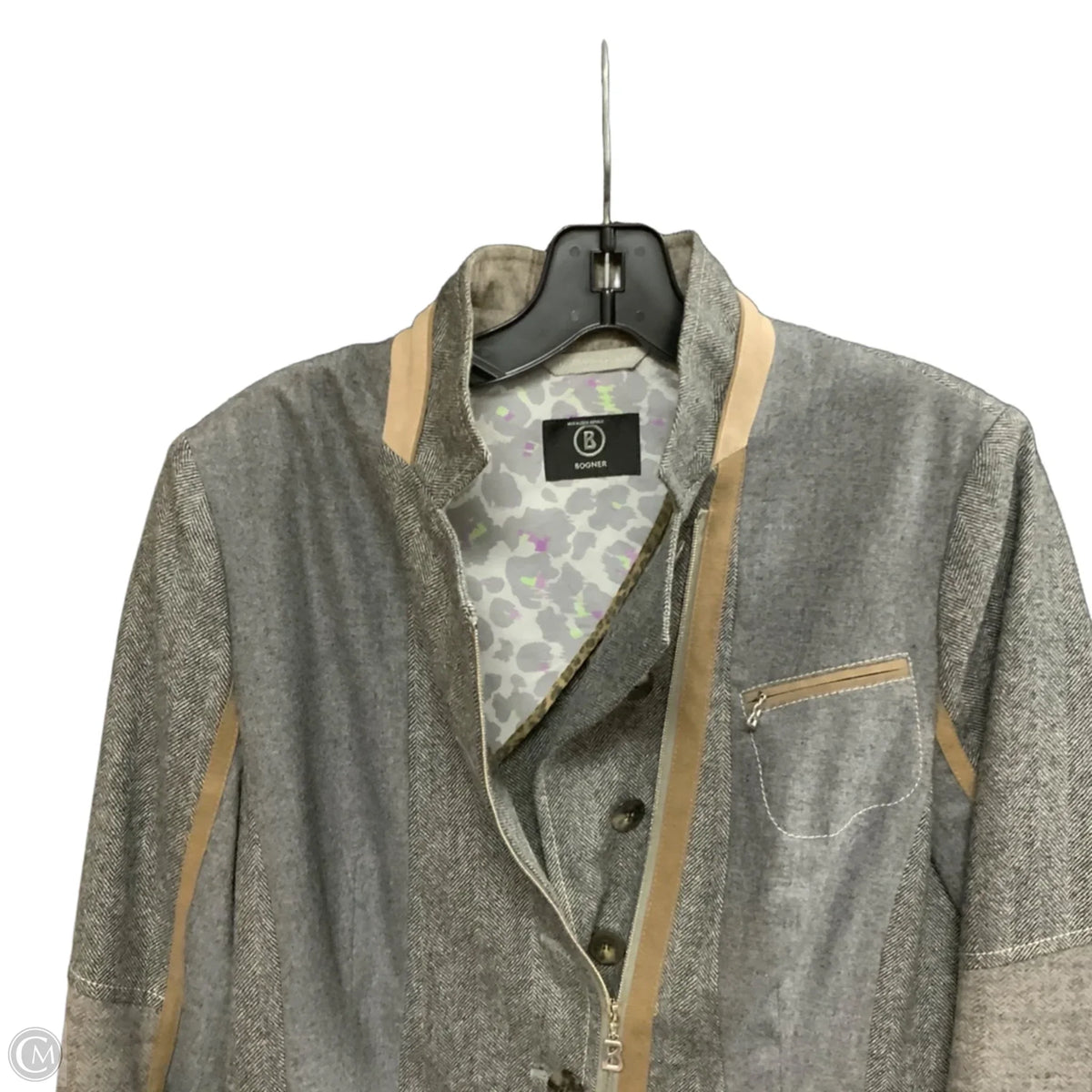 Jacket Other By BOGNER In Grey, Size: M