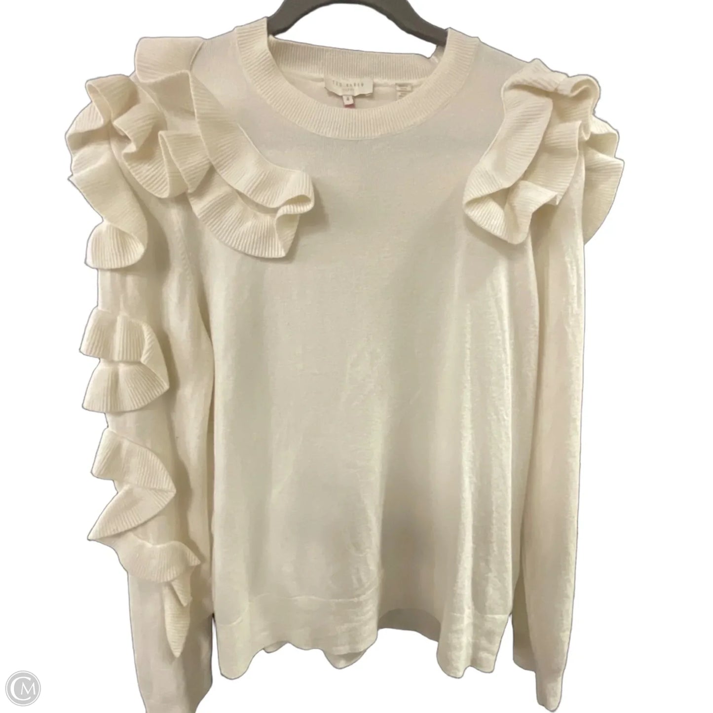 Sweater By Ted Baker In Cream, Size: S