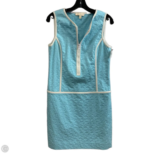 Dress Casual Short By Etcetra In Blue, Size: S