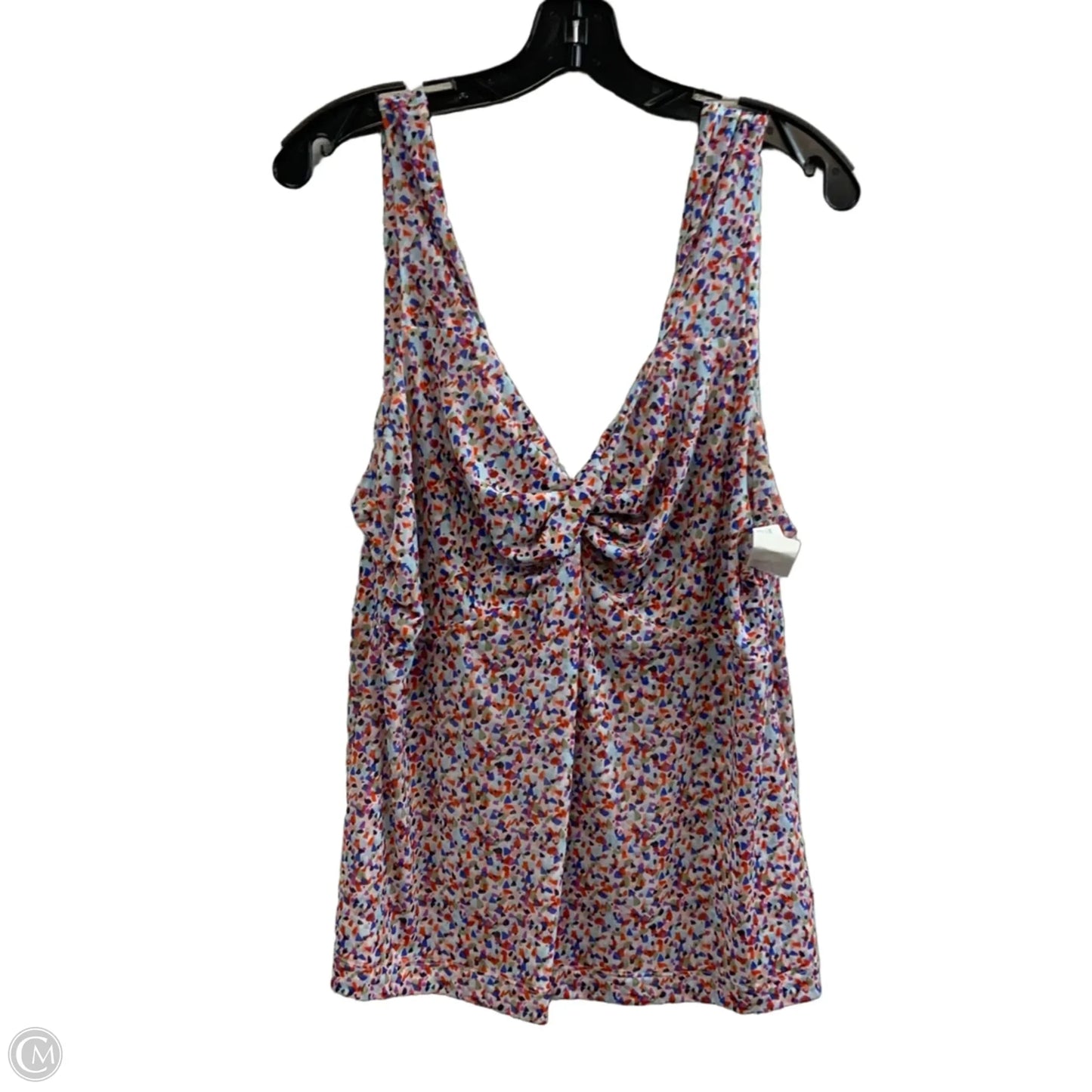 Top Sleeveless By Cabi In Red, Size: L