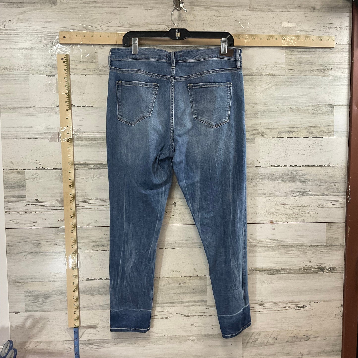 Jeans Straight By Dear John In Blue Denim, Size: 12