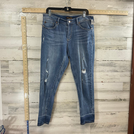 Jeans Straight By Dear John In Blue Denim, Size: 12