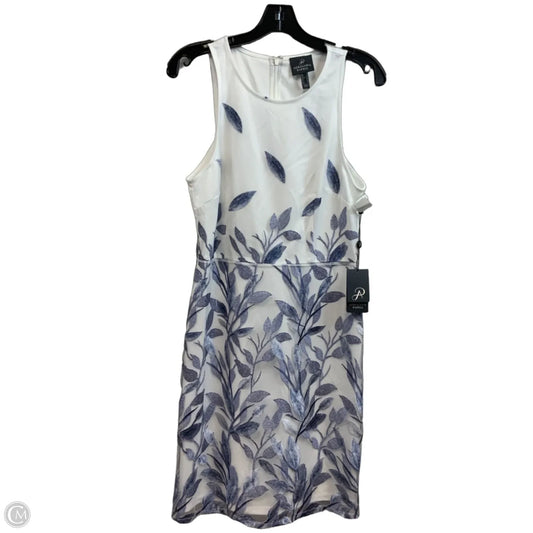 Dress Party Short By Adrianna Papell In White, Size: M