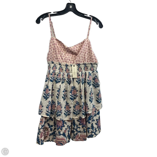 Dress Casual Short By Anthropologie In Cream, Size: L