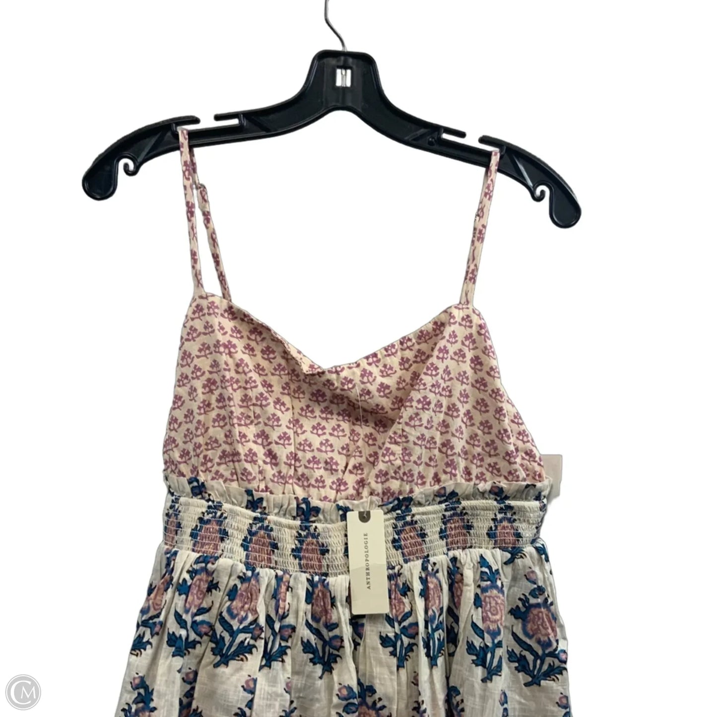 Dress Casual Short By Anthropologie In Cream, Size: L