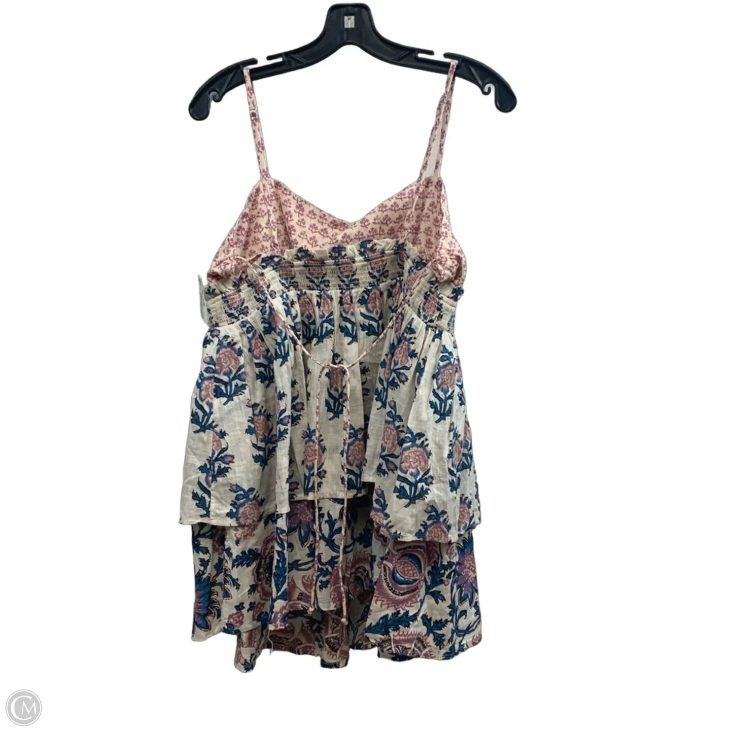 Dress Casual Short By Anthropologie In Cream, Size: L