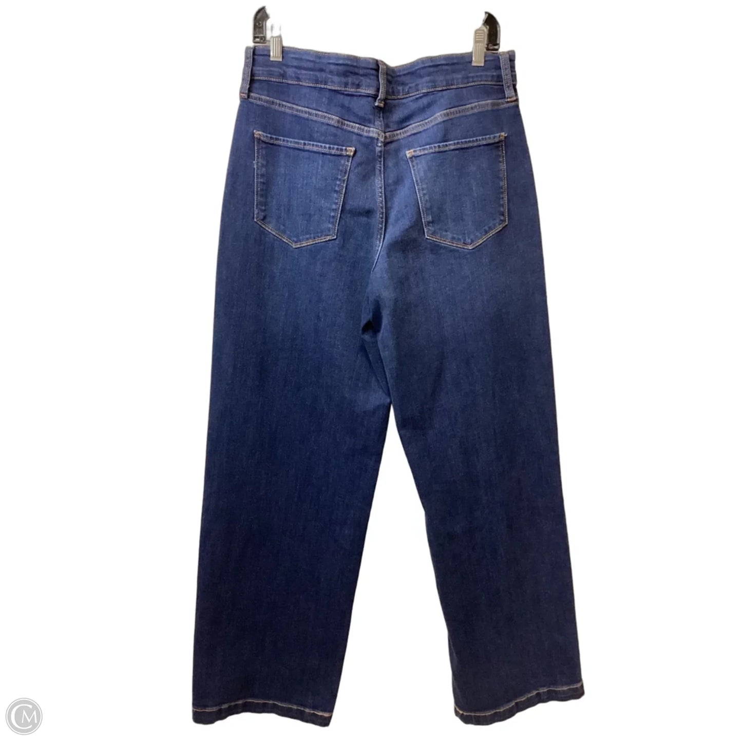 Jeans Wide Leg By St Johns Bay In Blue Denim, Size: 12