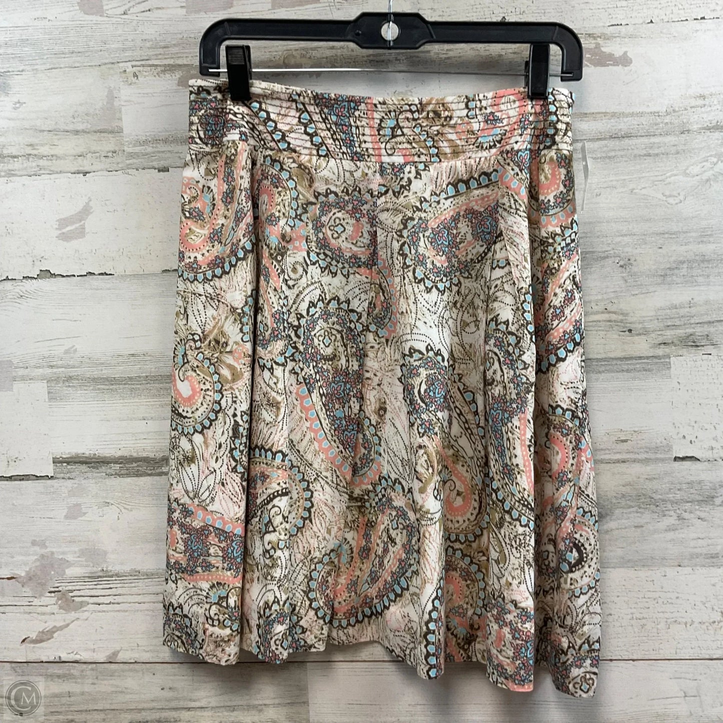 Skirt Mini & Short By Etcetra In Brown, Size: 4