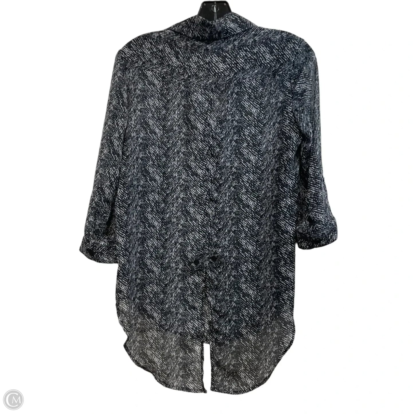 Blouse 3/4 Sleeve By Joseph Ribkoff In Black, Size: 4