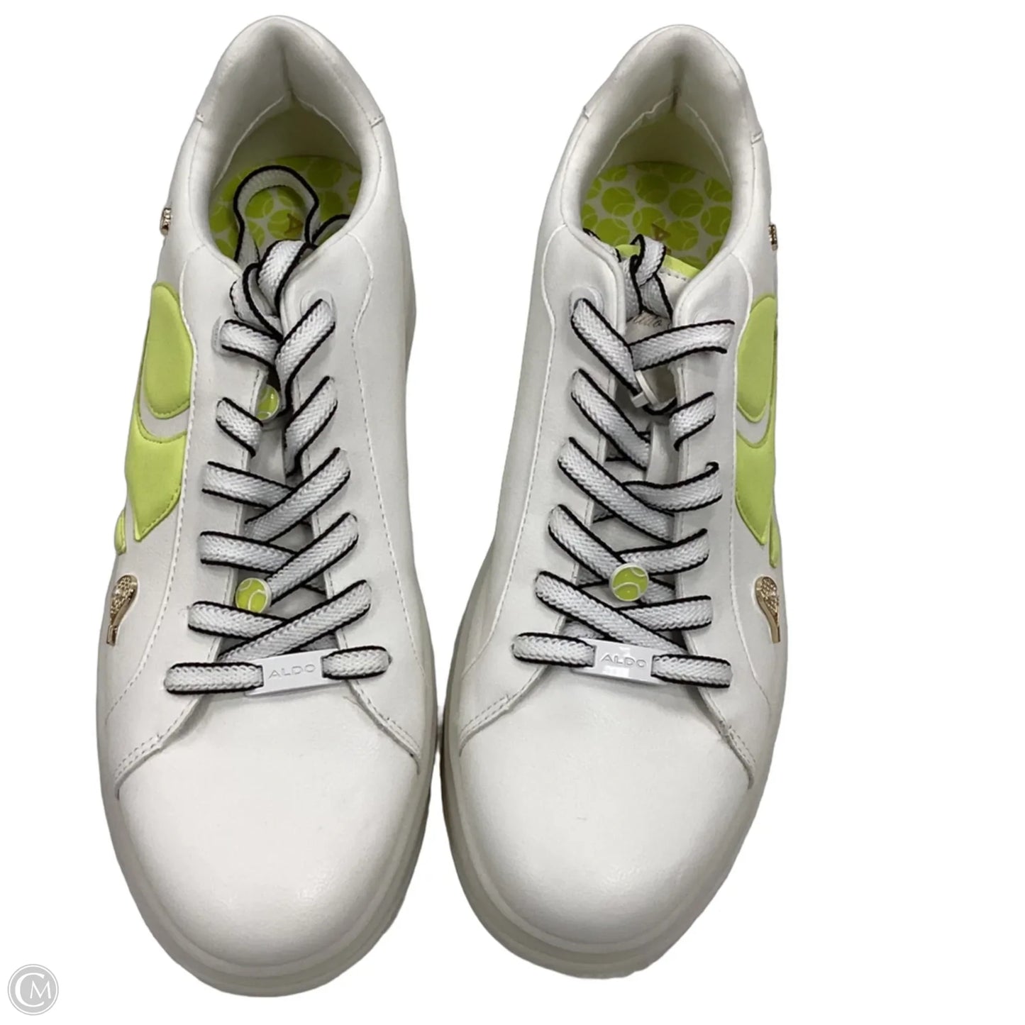 Shoes Sneakers By Aldo In White, Size: 11
