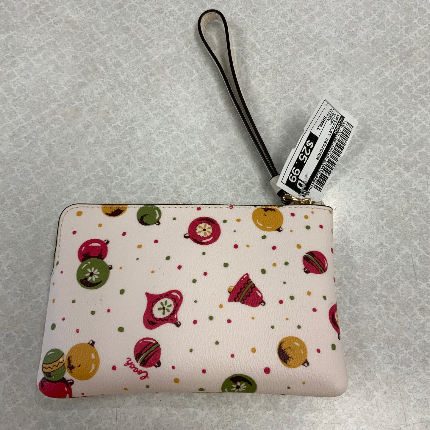 Wristlet Designer By Coach, Size: Small