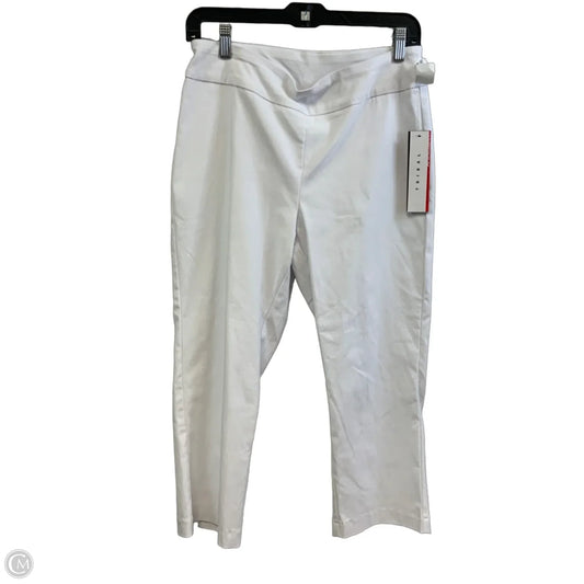Capris By Tribal In White, Size: 8