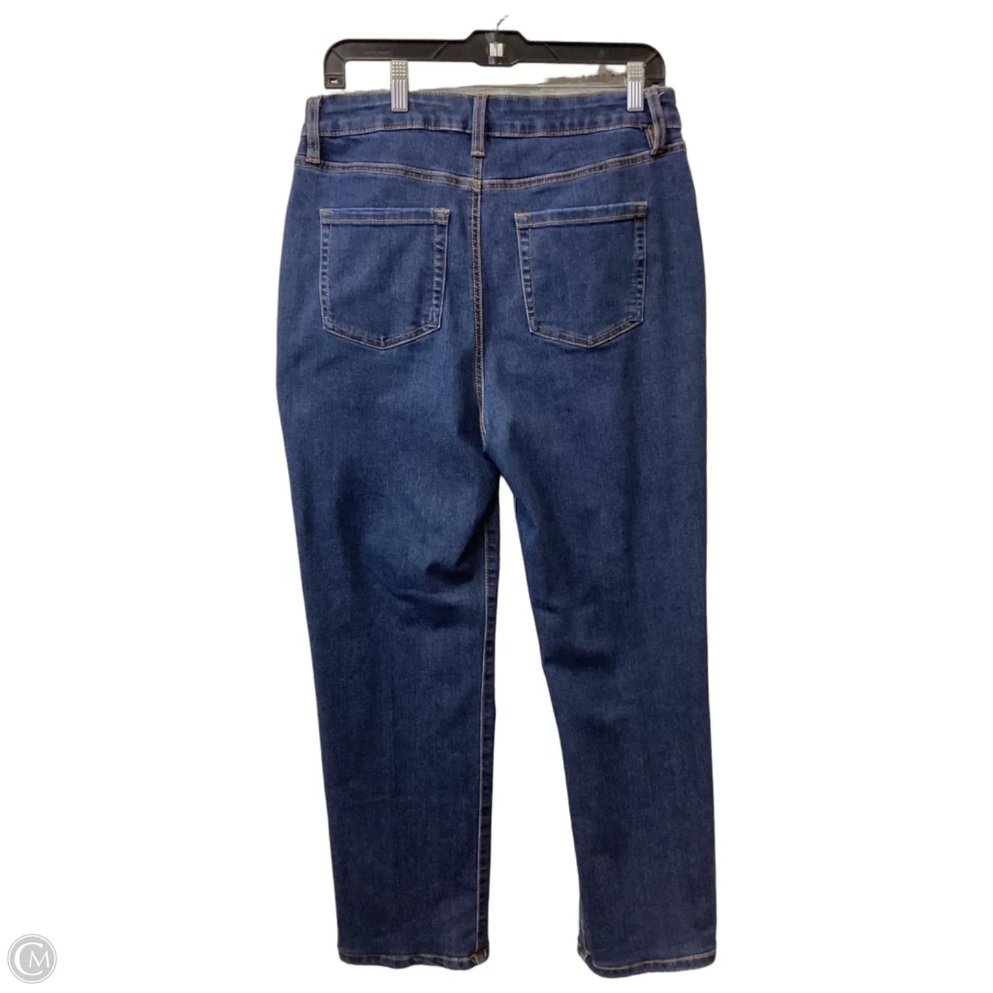 Jeans Straight By Style And Company In Blue Denim, Size: 12