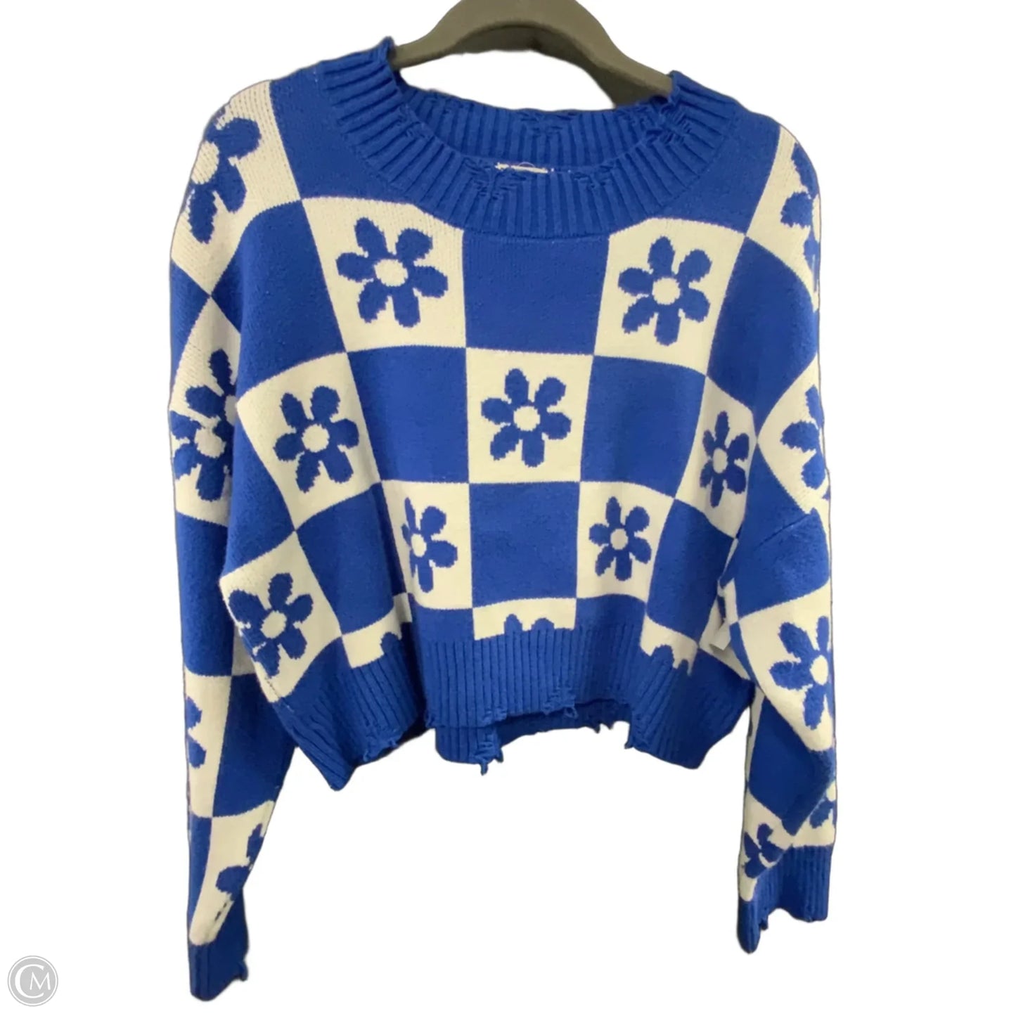Sweater By Pol In Blue, Size: M