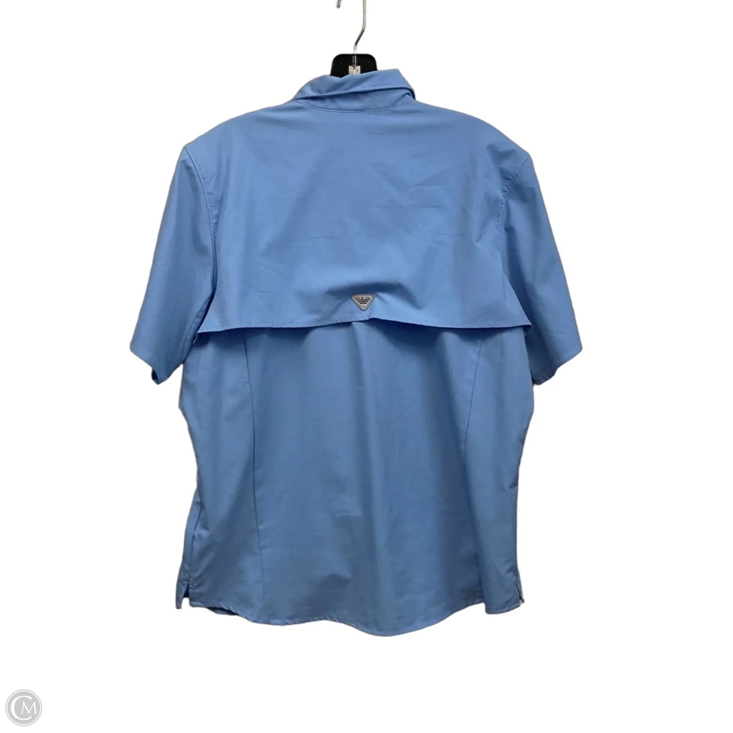 Top Short Sleeve By Columbia In Blue, Size: L