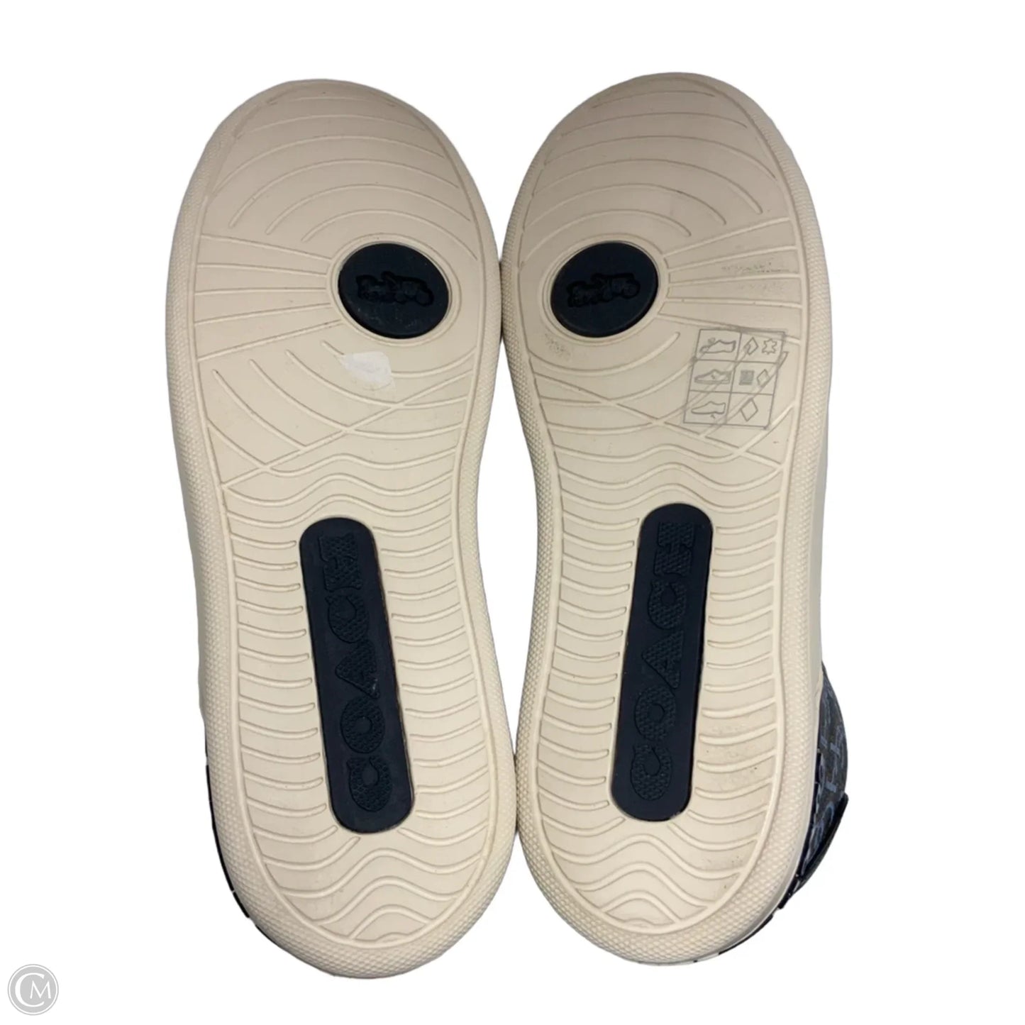 Shoes Designer By Coach In Blue, Size: 8.5