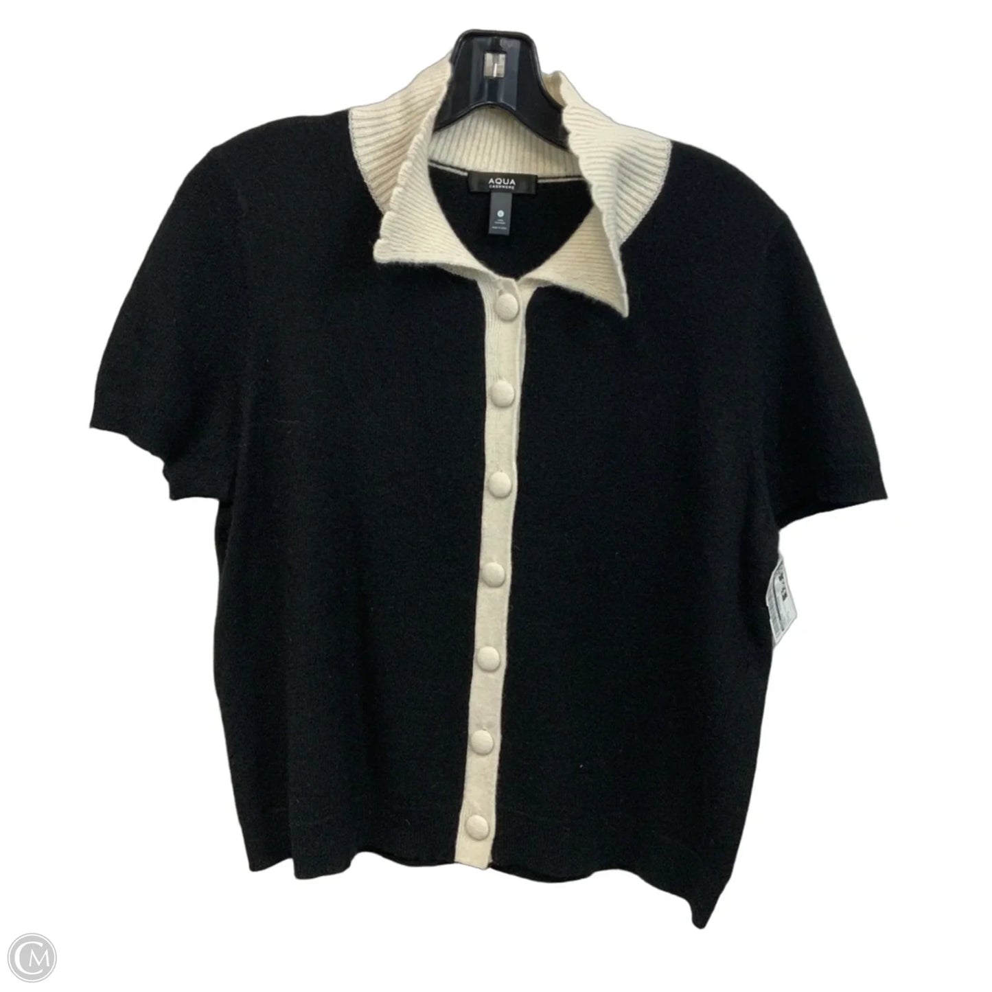 Sweater Cashmere By Aqua In Black, Size: L