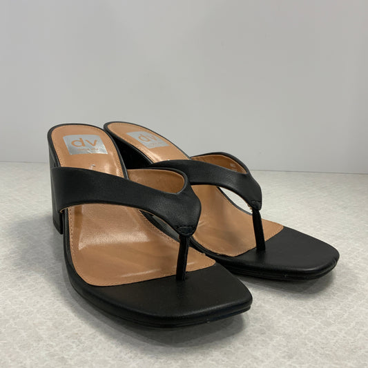 Sandals Heels Block By DV  Size: 8