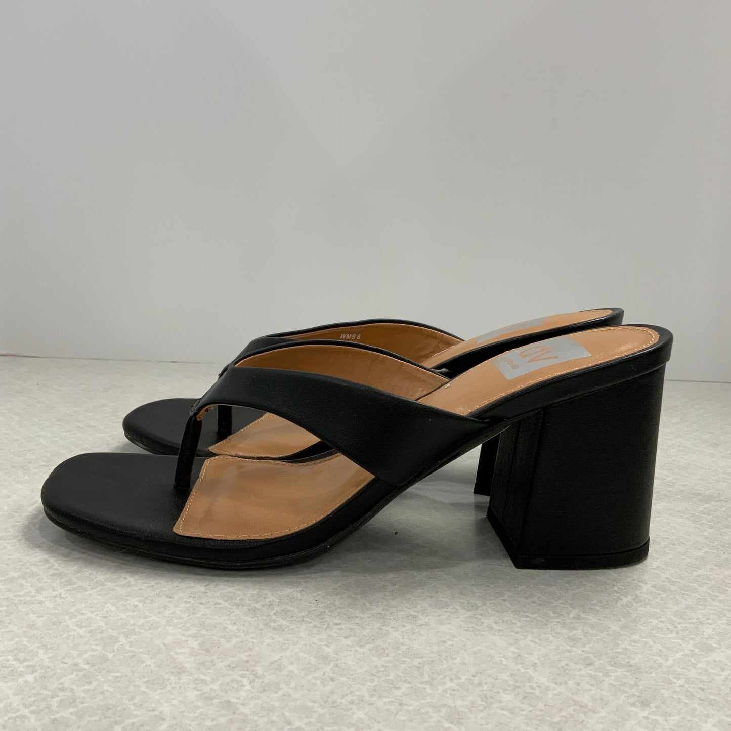 Sandals Heels Block By DV  Size: 8