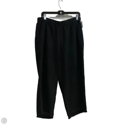 Pants Wide Leg By Eileen Fisher In Black, Size: S