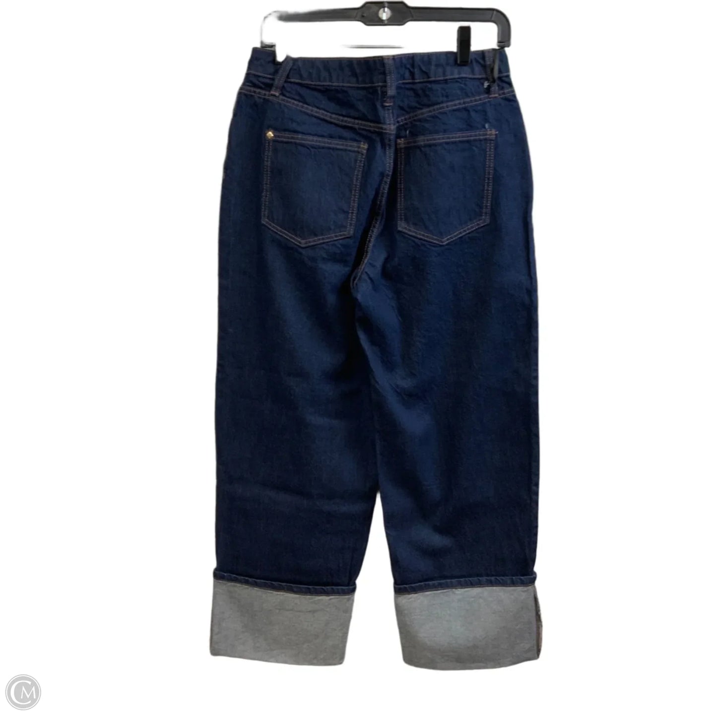 Jeans Wide Leg By Target-designer In Blue Denim, Size: 6