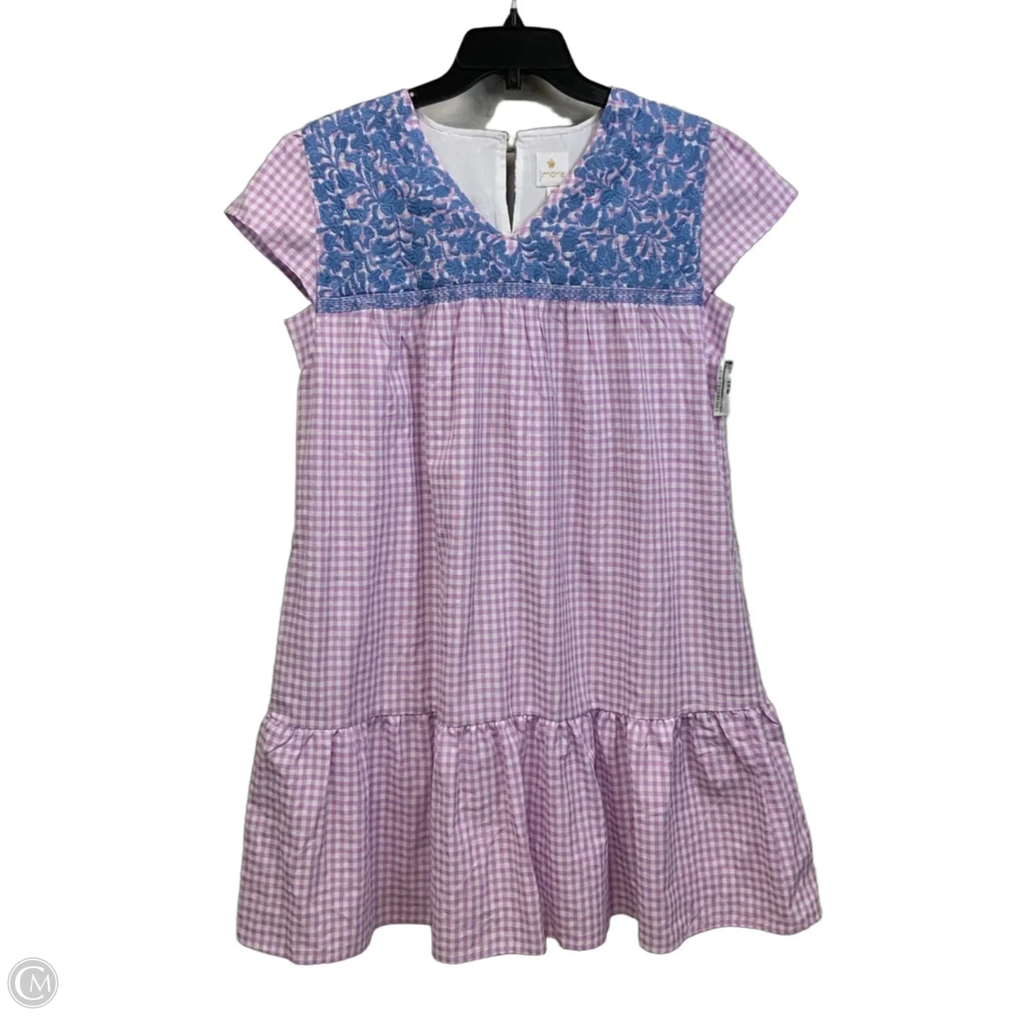 Dress Casual Short By J.marie In Blue & Pink, Size: M