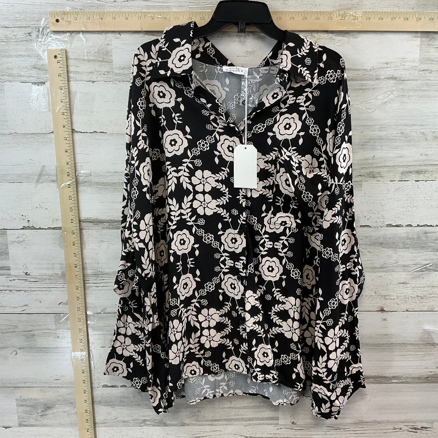 Blouse Long Sleeve By EMILY WONDER  Size: 3x