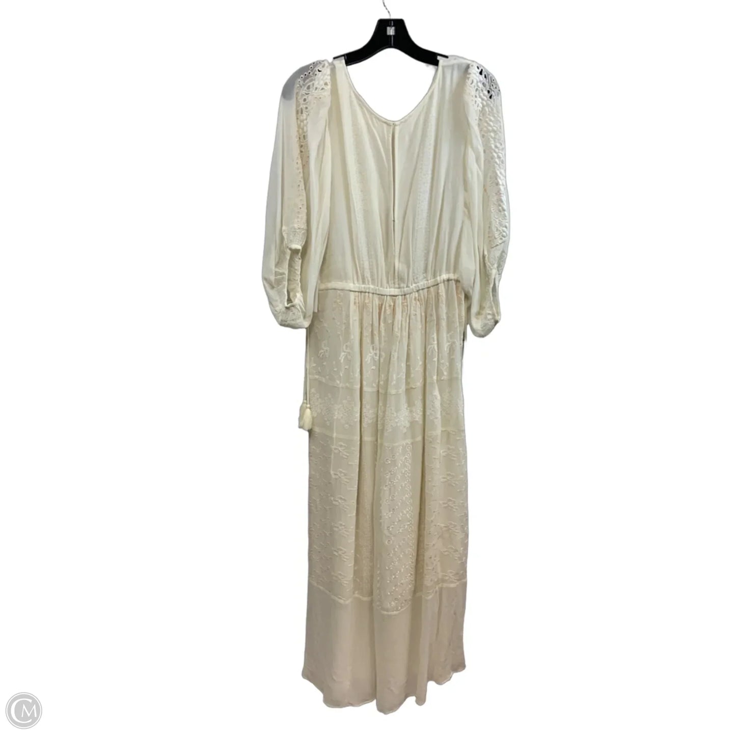 Dress Casual Maxi By LOVESHACKFANCY In Cream, Size: S
