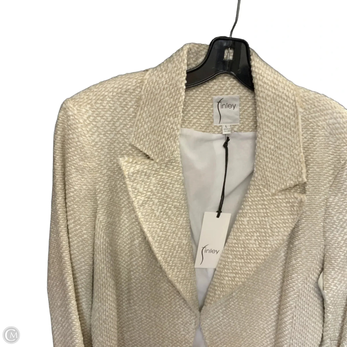 Blazer By FINLEY In Cream, Size: L