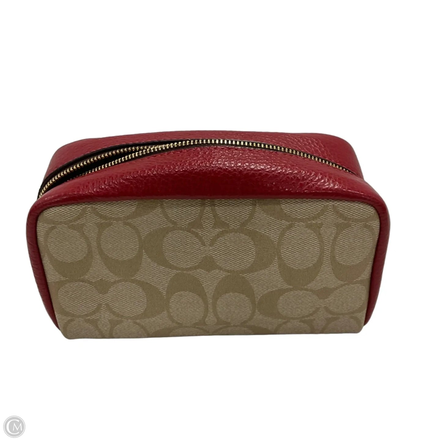 Makeup Bag Designer By Coach, Size: Small
