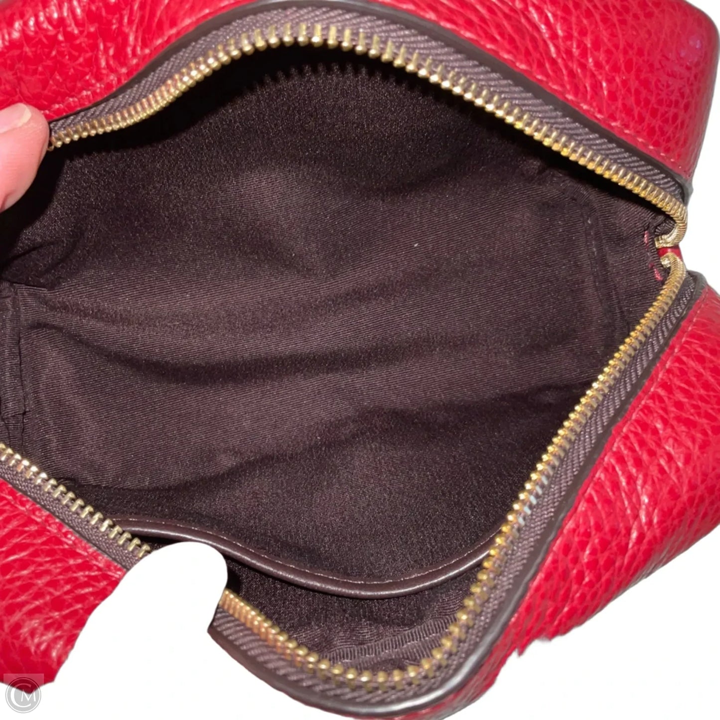 Makeup Bag Designer By Coach, Size: Small