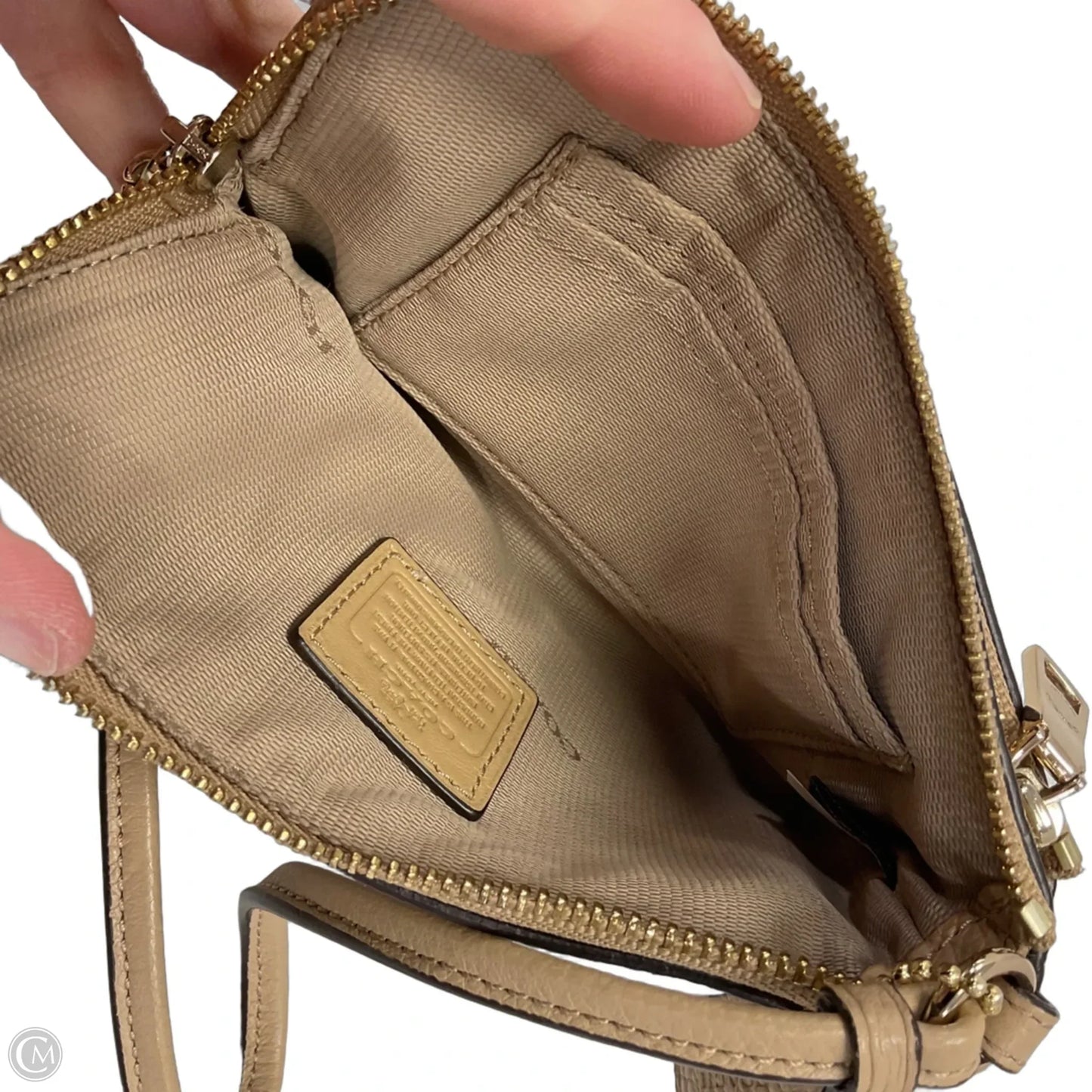 Wristlet Designer By Coach, Size: Small