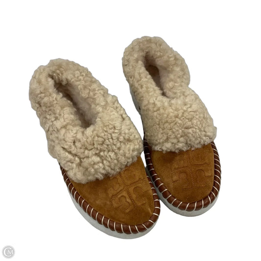 Shoes Designer By Tory Burch In Brown, Size: 9.5