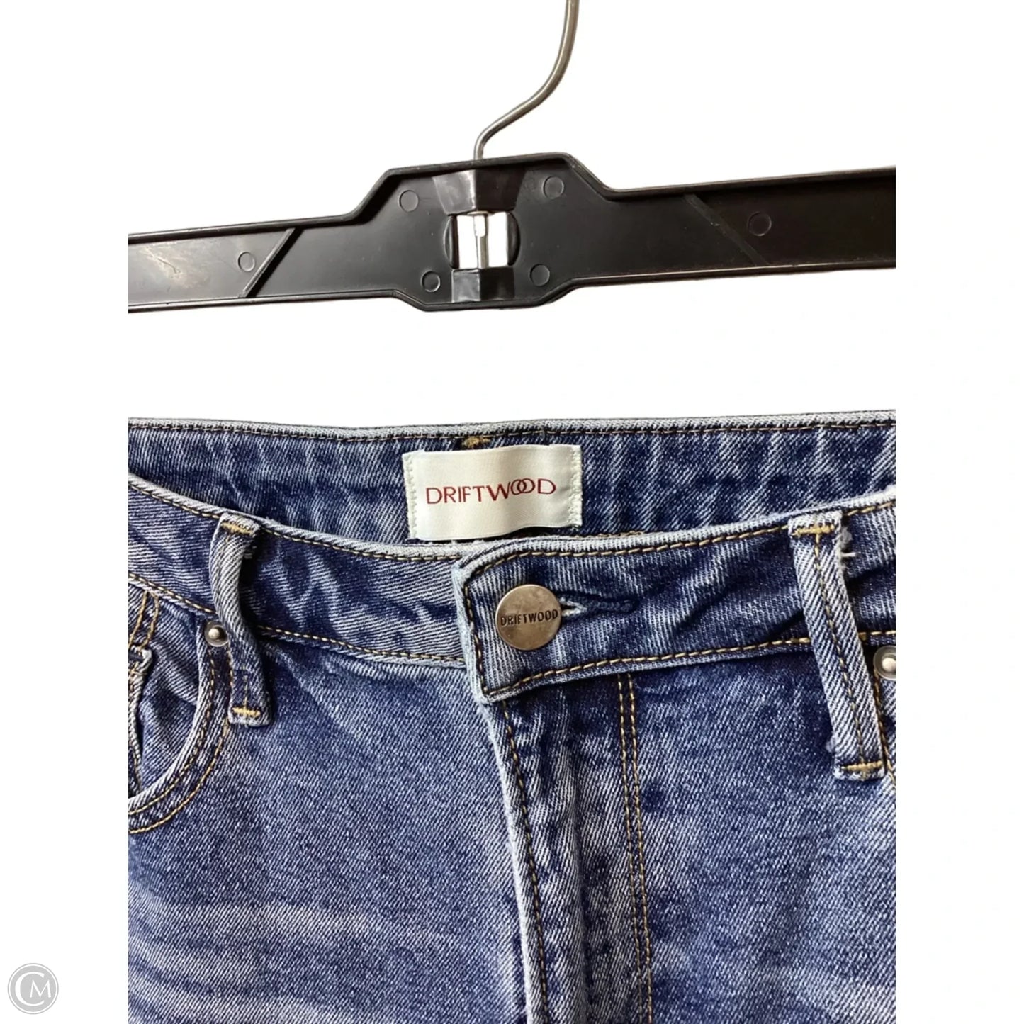 Jeans Straight By Driftwood In Blue Denim, Size: 12