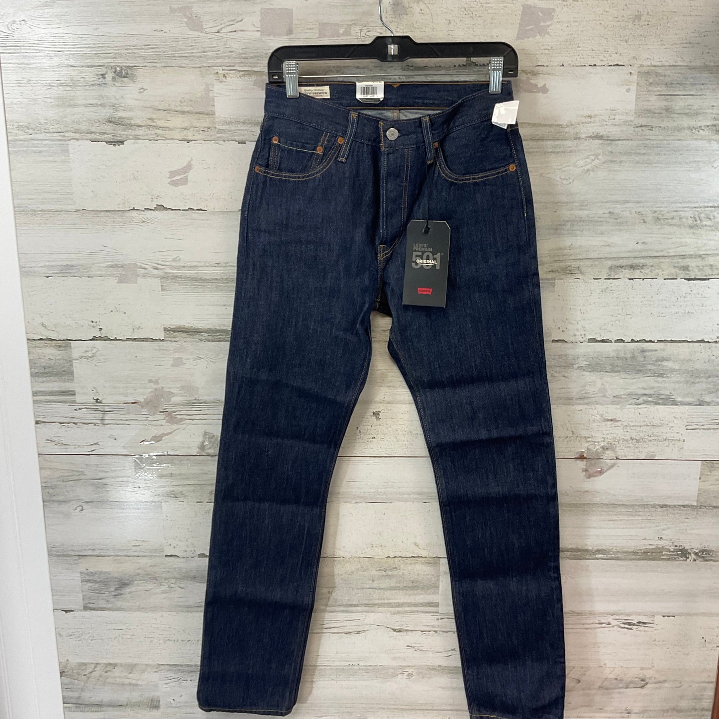 Jeans Straight By Levis In Blue, Size: 4