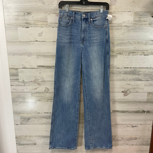 Jeans Flared By Madewell In Blue, Size: 6