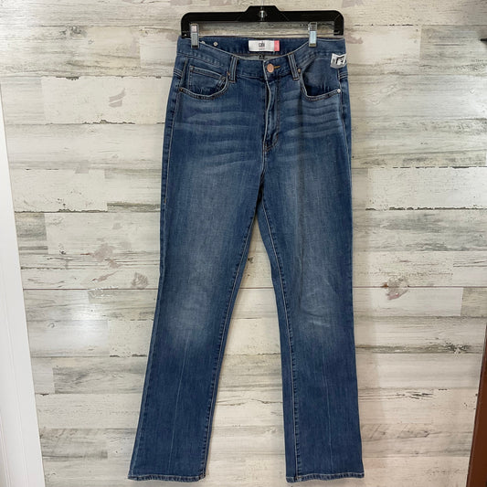 Jeans Straight By Cabi In Blue, Size: 4