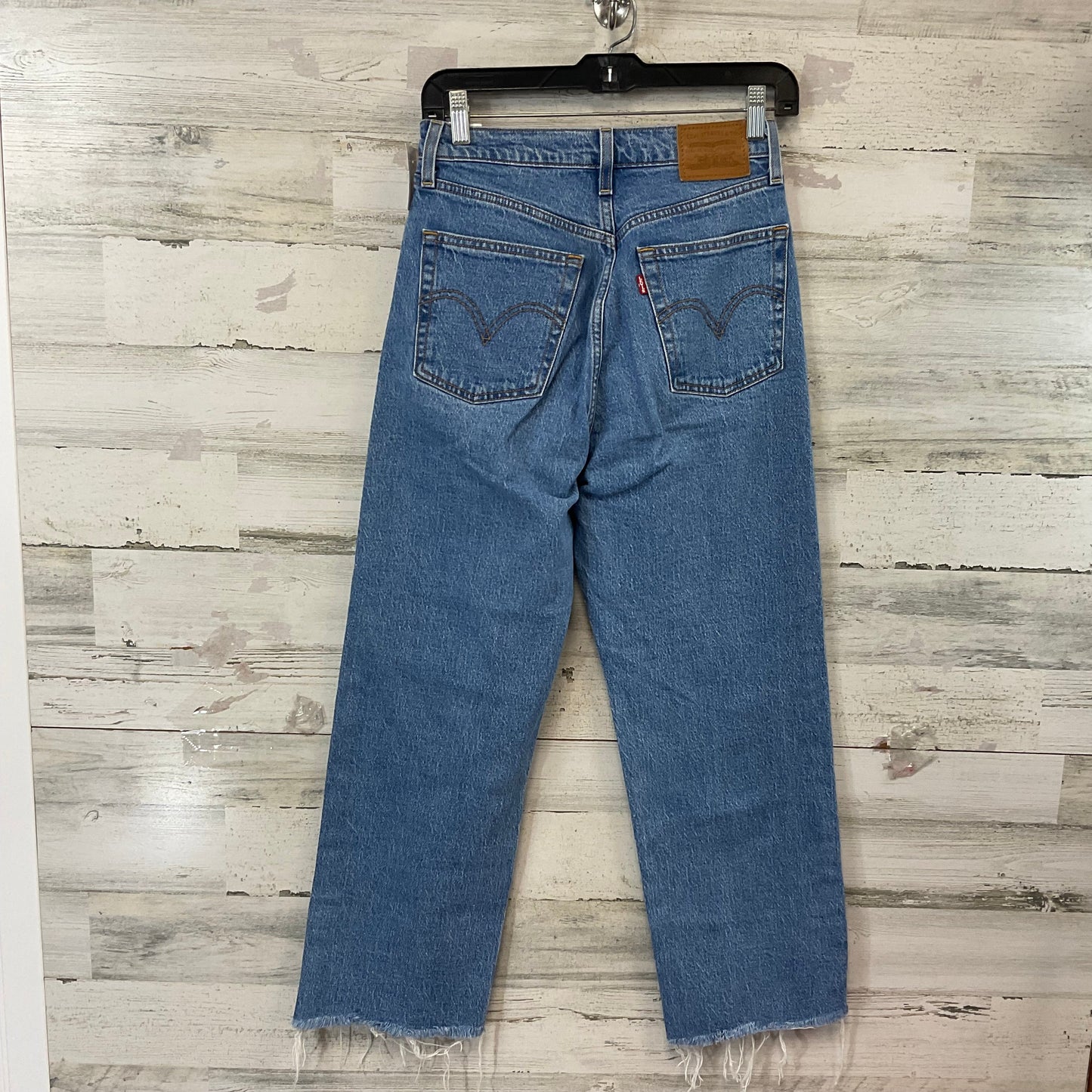 Jeans Straight By Levis In Blue, Size: 4